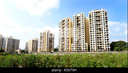 Mumbai, Inde,Mai 23,2015 : complexe résidentiel à kalyan, thane près de Bombay, Maharashtra, Inde Banque D'Images