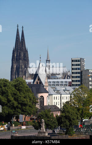 Koelner dom , koeln NORDRHEIN-WESTFALEN, Deutschland, la cathédrale de Cologne, je, Rhénanie du Nord-Westphalie, Allemagne Banque D'Images