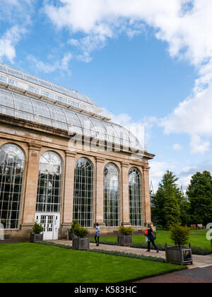 The Glass Houses, Royal Botanic Garden Edinburgh, Edinburgh, Écosse, Royaume-Uni, GB. Banque D'Images