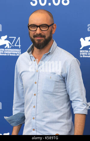 L'Europe, Italie, Lido di Venezia, 08, septembre 2017 : directeur michael roskam. r au photocall du film ' le fidèle ' 74e festival international du film de Venise Photo © ottavia da re/sintesi/Alamy live news Banque D'Images