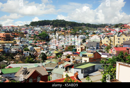 Da Lat,Vietnam - Feb 22,2015 : Da Lat paysage urbain en été, le Vietnam. Banque D'Images