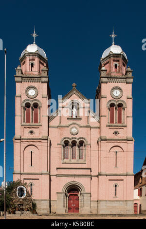 Église, Fianarantsoa, Madagascar Banque D'Images