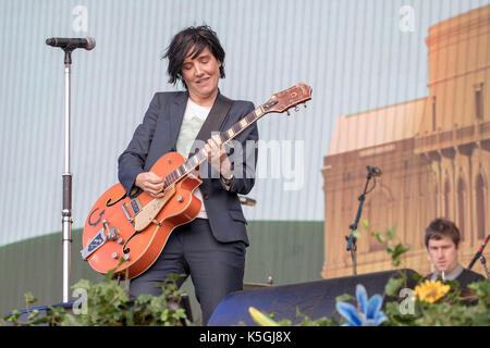 Londres, Angleterre. 9 septembre 2017, le Texas exécute pendant les proms in the park 2017 à Hyde Park le 9 septembre 2017, Londres. Angleterre.© Jason Richardson / alamy live news Banque D'Images