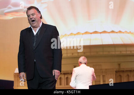 Londres, Angleterre. 9 septembre 2017, sir Bryn Terfel effectue pendant les proms in the park 2017 à Hyde Park le 9 septembre 2017, Londres. Angleterre.© Jason Richardson / alamy live news Banque D'Images