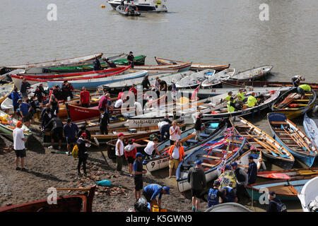 GREAT RIVER RACE LONDRES Banque D'Images