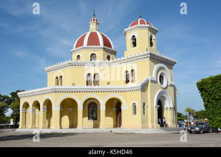 La Havane, Cuba - juillet 22, 2016 : Chapelle principale au cimetière Colon. Le cimetière est considéré comme le plus important sur l'ot en Amérique latine dans l'historique Banque D'Images