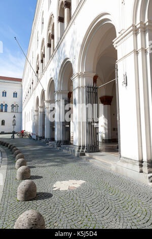 Chaussée de White Rose Memorial, Munich Banque D'Images