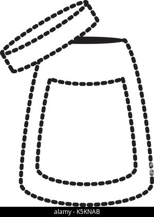 Pot au sol de café Illustration de Vecteur