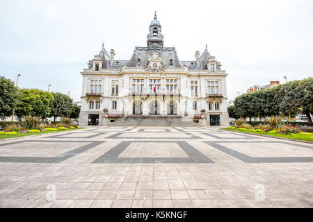 Dans les bâtiments de la ville de Vichy , france Banque D'Images