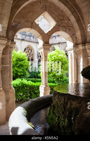 Monastère de Santes Creus en Catalogne Banque D'Images