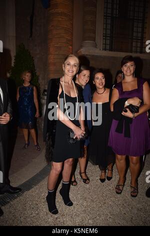 Rome, Villa Madama dîner celebrity fight night, dans l'image : sharon stone Banque D'Images