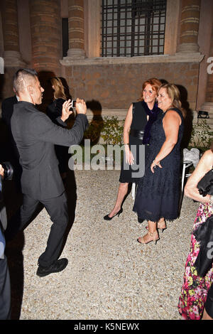 Rome, Villa Madama dîner celebrity fight night, dans l'image : Sarah ferguson Banque D'Images