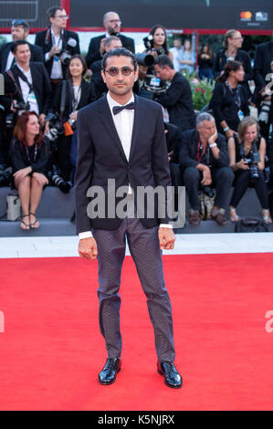 Venise, Italie. 9 septembre, 2017. René ballesteros assistant à la cérémonie de clôture du 74ème festival international du film de Venise au Palazzo del cinema sur septembre 09, 2017 à Venise, Italie : crédit-geisler fotopress/Alamy live news Banque D'Images