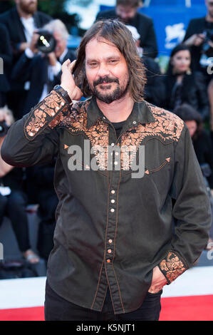 Venise, Italie. 9 septembre, 2017. warwick thornton assistant à la cérémonie de clôture du 74ème festival international du film de Venise au Palazzo del cinema sur septembre 09, 2017 à Venise, Italie : crédit-geisler fotopress/Alamy live news Banque D'Images