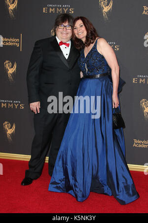 Los ANGELES, CA - SEPTEMBRE 09: Michael Bernard, au Creative Arts Emmy Awards 2017 au Microsoft Theatre le 9 septembre 2017 à Los Angeles, Californie. Crédit: Faye Sadou/Mediapunch Banque D'Images