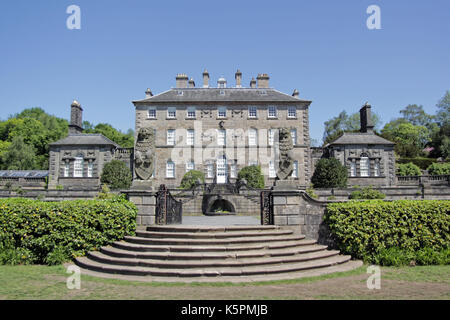Pollok house est la maison ancestrale de la famille Maxwell Stirling, situé à pollok Country Park, Glasgow, Ecosse Banque D'Images