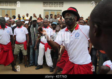 D'Ivoire fête traditionnelle célébration Banque D'Images