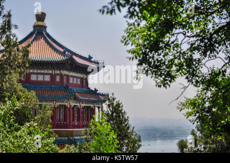 Temple du parc Jingshan Banque D'Images