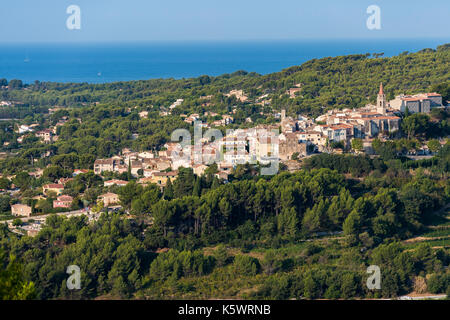 Village de La Cadière d'azur Var France Banque D'Images