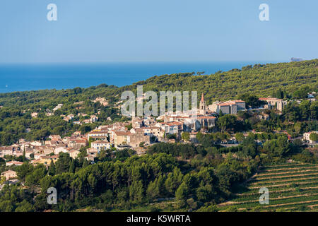 Village de La Cadière d'azur Var France Banque D'Images