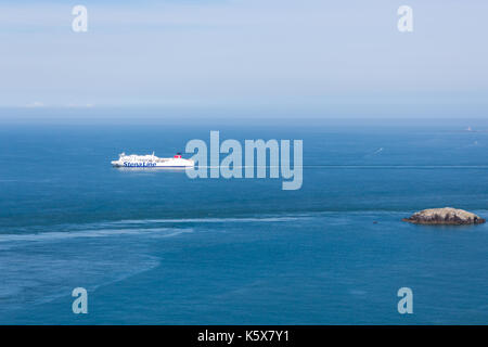 Une rubrique ferry Stena Line , de Holyhead Anglesey, au Pays de Galles à Dublin, Irlande Banque D'Images