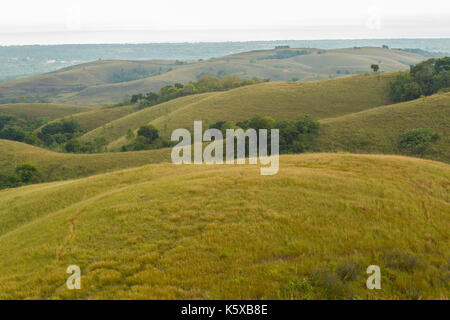 Une belle vue sur lendongara Hills au sud-ouest de Sumba, Indonésie Banque D'Images