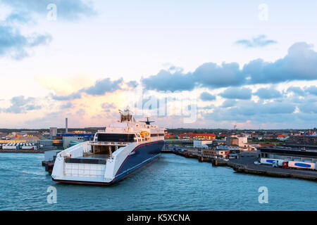 Cruise ferry de hirtshal Banque D'Images