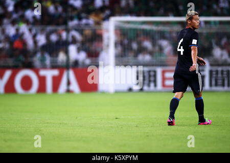 Jeddah, Arabie saoudite. 12Th mar, 2017. keisuke honda (JPN) football/soccer : fifa world cup 2018 Qualification de la Russie asiatique ronde finale match du groupe b entre le Japon 0-1 Arabie saoudite au King Abdullah sports city stadium à Jeddah, Arabie saoudite . Crédit : sho tamura/aflo/Alamy live news Banque D'Images