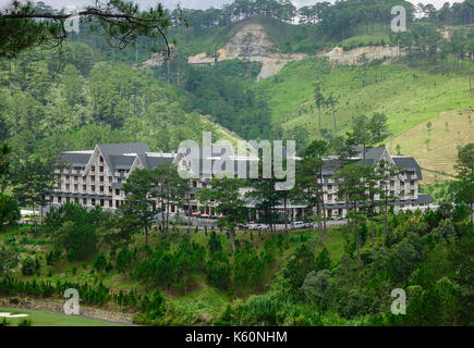 Mountain Resort à l'été à Dalat, Vietnam. da lat est une destination touristique populaire, situé à 1500m au-dessus du niveau de la mer sur le plateau langbian. Banque D'Images