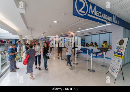 Jan 9,2017 à la drt(diving resort travel) philippines à sm megamall , Metro Manille, Philippines Banque D'Images