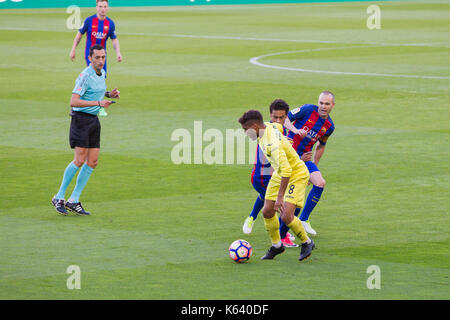 Neymar Jr - 6/5/17 Barcelone v villarreal football league match au Camp Nou, Barcelone. Banque D'Images