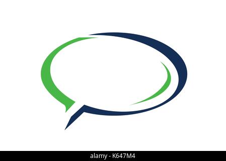 Discours élégant bulle, bulle, icône illustration design, isolé sur fond blanc Illustration de Vecteur