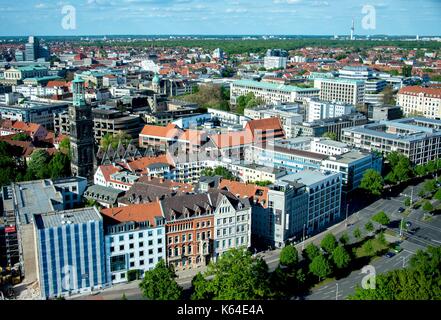 Hanovre, Allemagne. 15 mai, 2017. Le centre-ville de Hanovre (Allemagne), 15 mai 2017. Utilisation dans le monde entier | credit : dpa/Alamy live news Banque D'Images