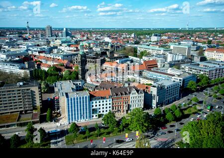 Hanovre, Allemagne. 15 mai, 2017. Le centre-ville de Hanovre (Allemagne), 15 mai 2017. Utilisation dans le monde entier | credit : dpa/Alamy live news Banque D'Images