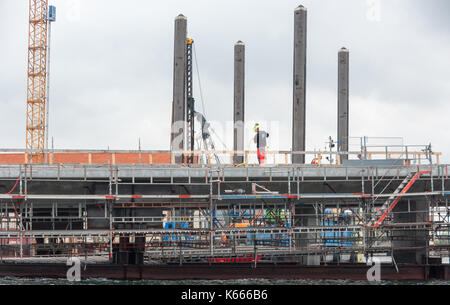 Le port de Copenhague. Danemark Banque D'Images