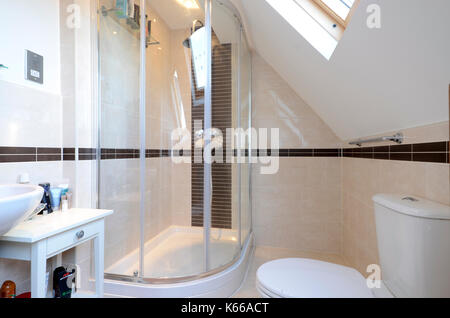 Salle de bains familiale Banque D'Images