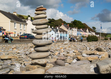 Amroth, Pembrokeshire, Pays de Galles de l'Ouest. Banque D'Images