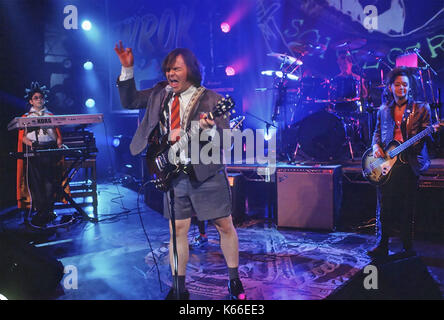 SCHOOL OF ROCK 2003 Paramount Pictures film avec Jack Black Banque D'Images