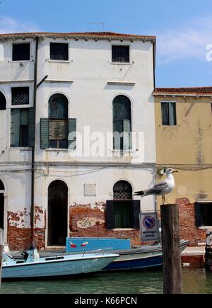 C'est Venise murano verre du centre. Banque D'Images