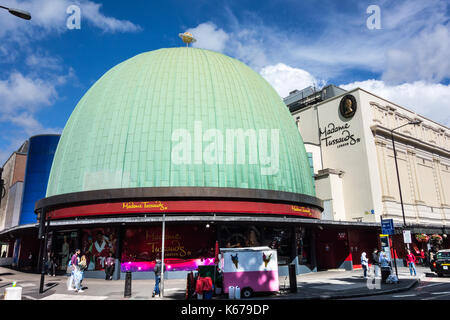 Le dôme du Planétarium de Londres, ancien et aujourd'hui disparu, sur Marylebone Road, Londres, Royaume-Uni Banque D'Images