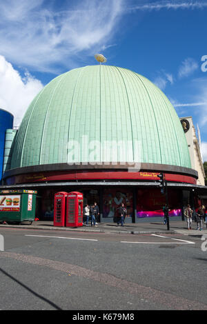 Le dôme de l'ancien et défunt London Planetarium sur Marylebone Road, Londres, UK Banque D'Images