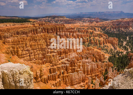 Silent City Hoodoos, parc national de Bryce Canyon, Utah, États-Unis Banque D'Images