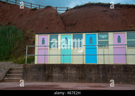 Côte à Sidmouth, Angleterre Banque D'Images