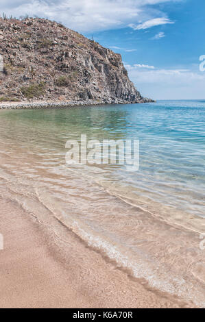 El saltito, plage de la paz Baja California Sur, la mer de Cortes. Le Mexique Banque D'Images