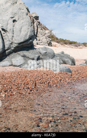 El saltito, plage de la paz Baja California Sur, la mer de Cortes. Le Mexique Banque D'Images