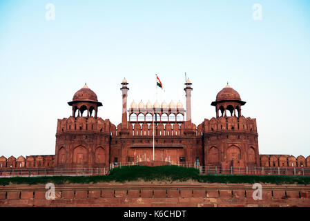 Lal Qila (fort rouge), delhi Banque D'Images