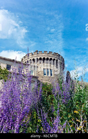 Tour du record du château de Dublin, XIIIe siècle. Dublin, République d'Irlande, Europe, Union européenne, UE. Banque D'Images