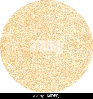 L'utiliser dans tous vos projets. forme du cercle avec effet de texture peinture facile et rapide. forme recolorable. vector illustration d'un élément graphique. Illustration de Vecteur