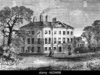 Copped Hall, nr Wemmel, Essex, Angleterre. fin des années 1880 imprimer Banque D'Images