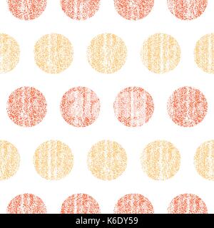L'utiliser dans tous vos projets. modèle transparent avec des pois de couleurs. forme du cercle peint avec de vieux papier peint vintage retro. texture. vector illustratio Illustration de Vecteur